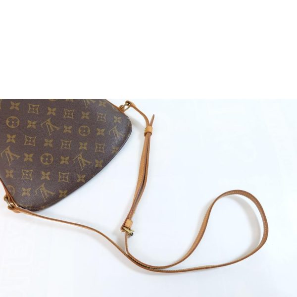 16922 4 Louis Vuitton Drouot Monogram Bag Brown