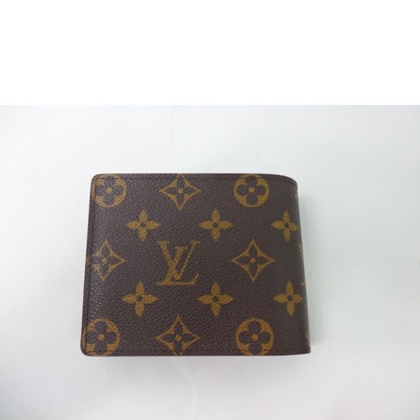 16929 2 Louis Vuitton Portefeuil Florin Wallet Monogram Initial