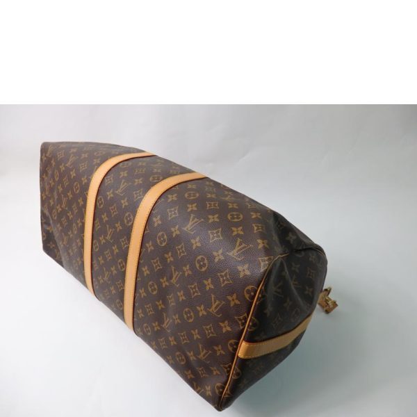 16943 3 Louis Vuitton Keepall Bandouliere 55 Duffle Bag Monogram