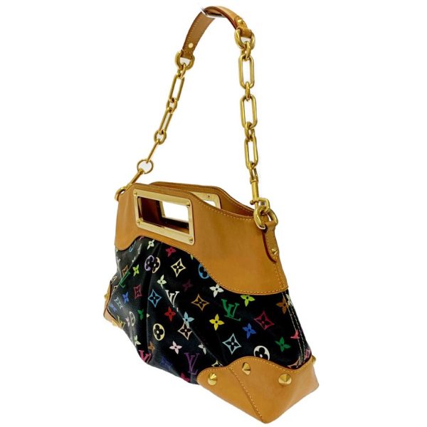 169748 3 Louis Vuitton Monogram Multicolor Judy MM Shoulder Bag Noir