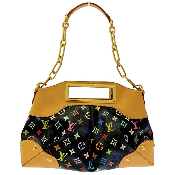 169748 5 Louis Vuitton Monogram Multicolor Judy MM Shoulder Bag Noir