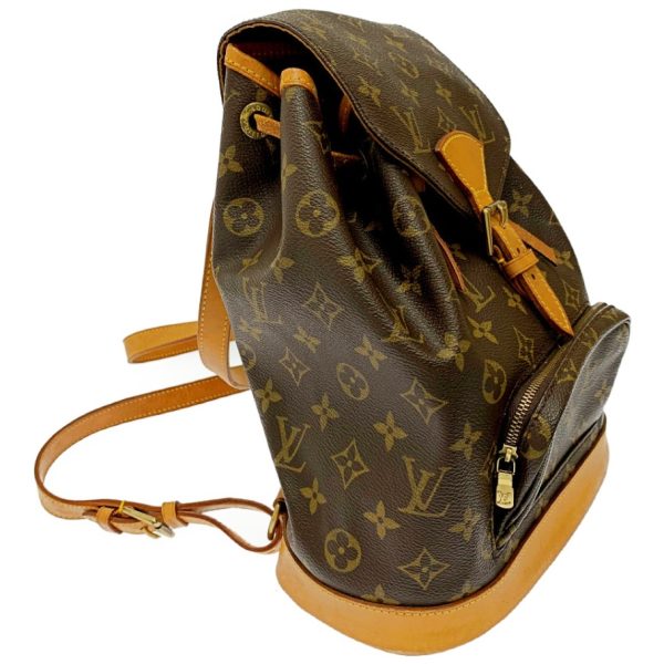 170117 2 Louis Vuitton Monogram Monsouris MM Bag Pack Brown