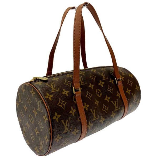 170250 2 Louis Vuitton Monogram Papillon 30 Shoulder Bag Brown