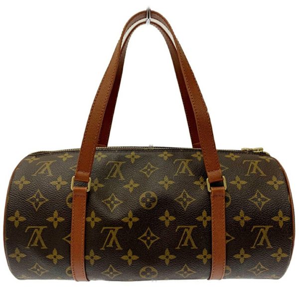 170250 4 Louis Vuitton Monogram Papillon 30 Shoulder Bag Brown