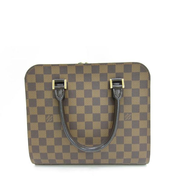 17039 2 Louis Vuitton Triana Damier Satchel Bag Brown