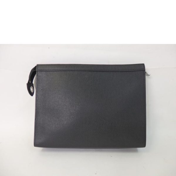 17045 3 Louis Vuitton Pochette Voyage Taiga Noir Pouch