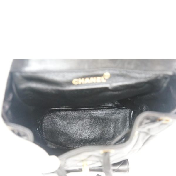 17131 5 Chanel Matelasse Lambskin Mini Backpack GD Metal Fittings