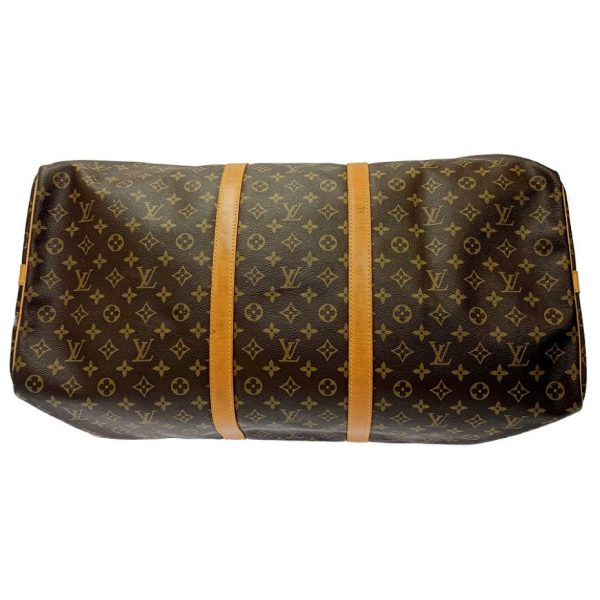 171370 5 Louis Vuitton Monogram Keepall 60 Bandouliere Brown