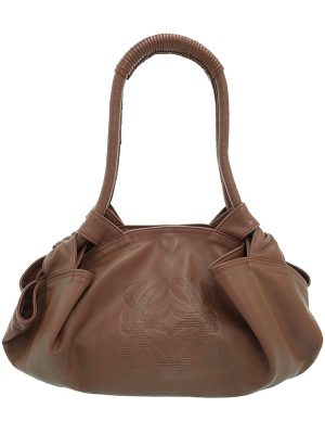 1720235130011 FENDI Tote Bag Leather Brown