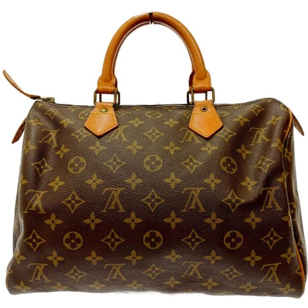 172836 1 Louis Vuitton Monogram Speedy 30 Handbag Brown