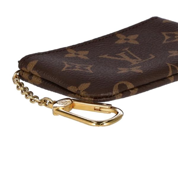 17289 3 Louis Vuitton Pochette Cle Monogram Canvas Brown