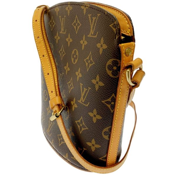 172907 3 Louis Vuitton Monogram Drouot Shoulder Bag Brown