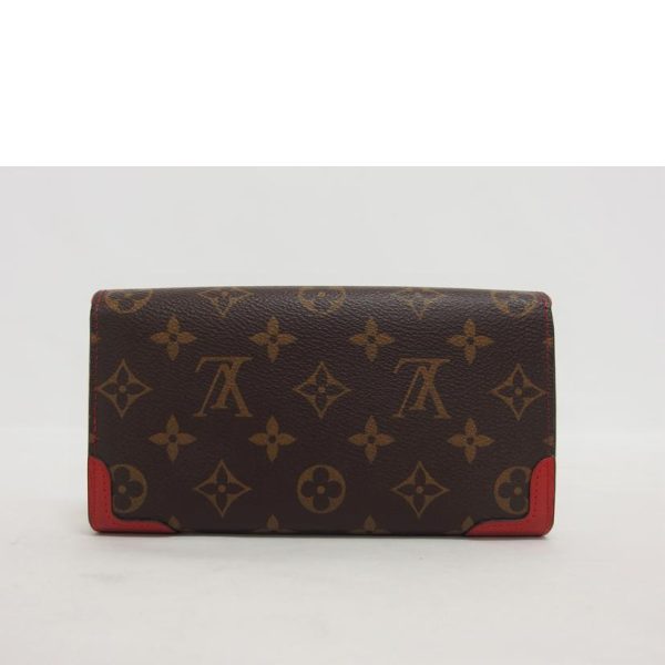 17296 2 Louis Vuitton Portefeuille Sala Retiro Wallet Monogram Canvas Brown