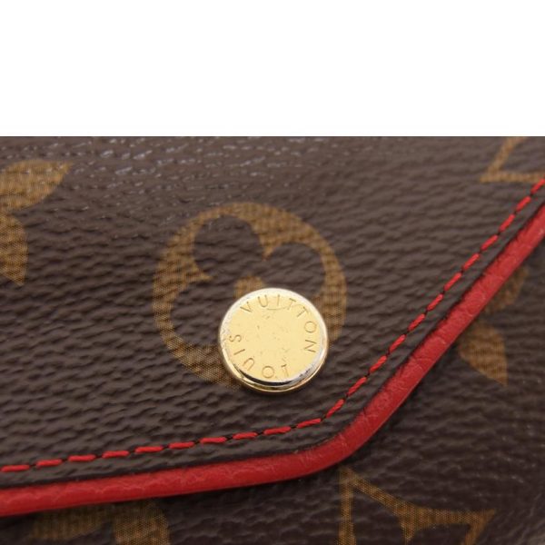 17296 8 Louis Vuitton Portefeuille Sala Retiro Wallet Monogram Canvas Brown