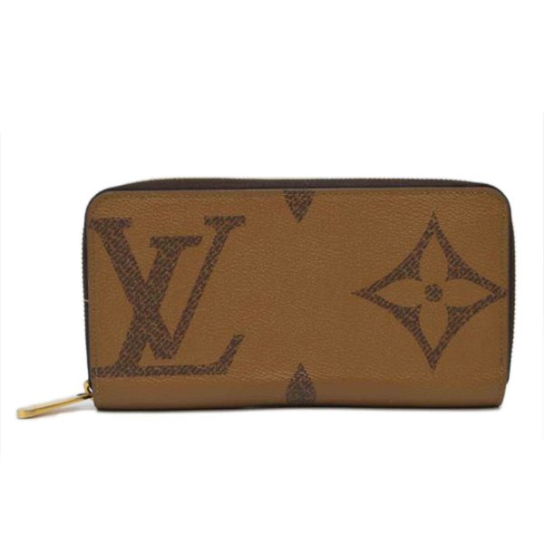 17304 1 Louis Vuitton Zippy Wallet Monogram Giant Wallet Maron