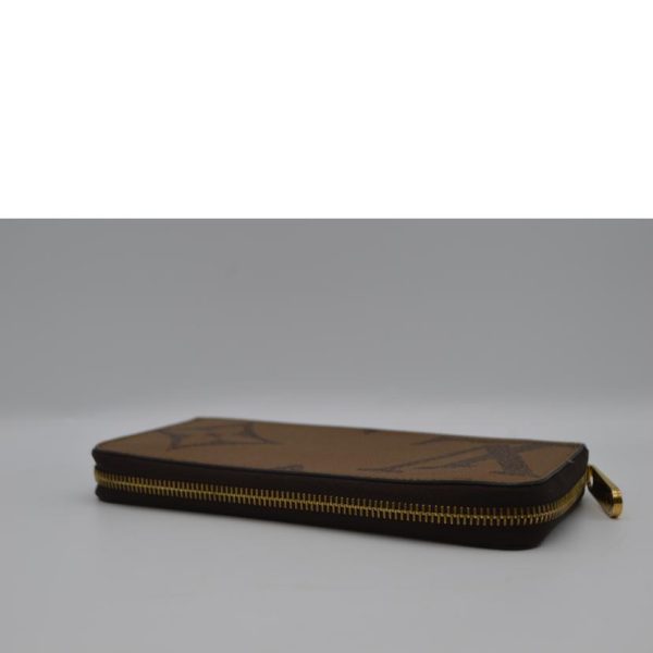 17304 3 Louis Vuitton Zippy Wallet Monogram Giant Wallet Maron