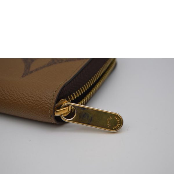 17304 7 Louis Vuitton Zippy Wallet Monogram Giant Wallet Maron