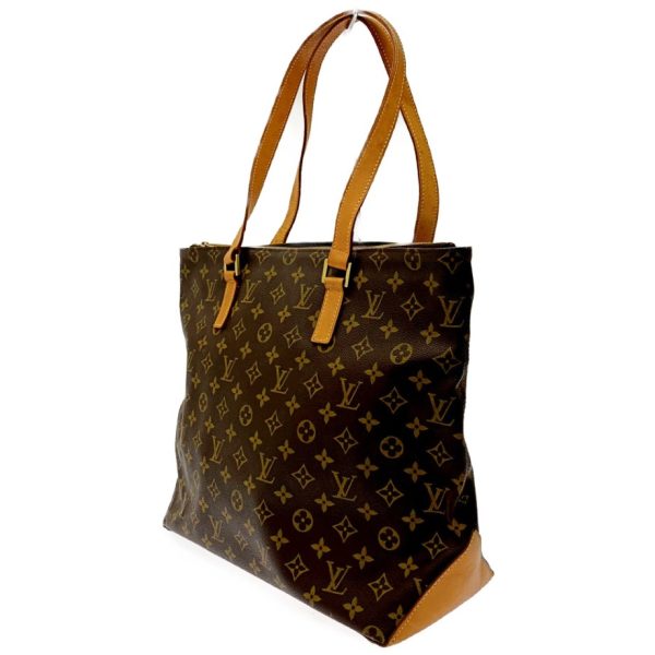 173434 3 Louis Vuitton Monogram Cabamezzo Tote Bag Brown