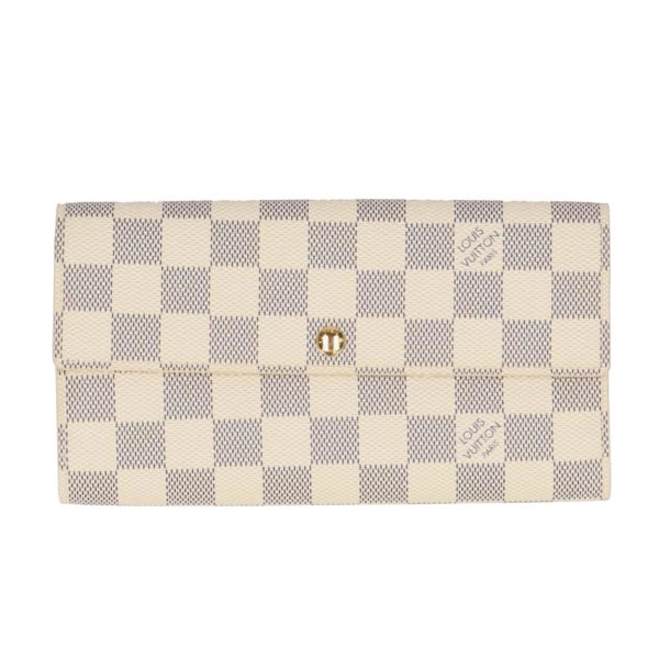 17360 1 Louis Vuitton Portefeuil Sala Wallet Damier Azur