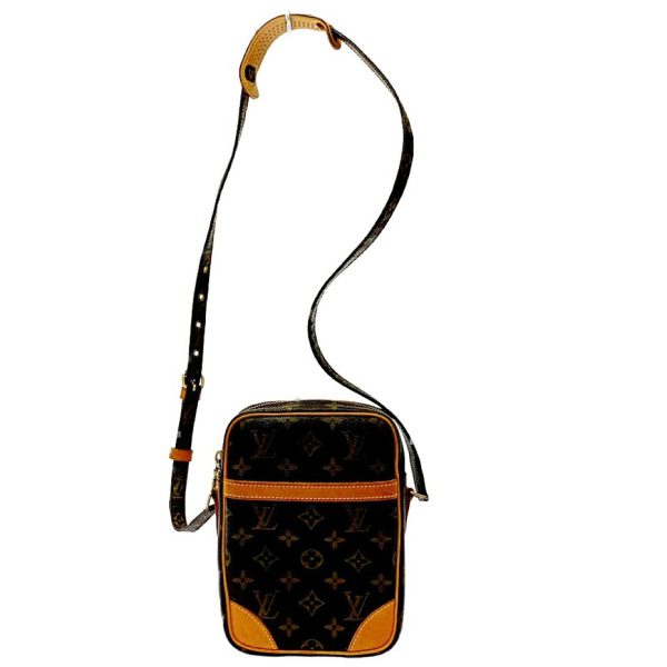 173624 5 Louis Vuitton Monogram Danube Shoulder Bag Brown