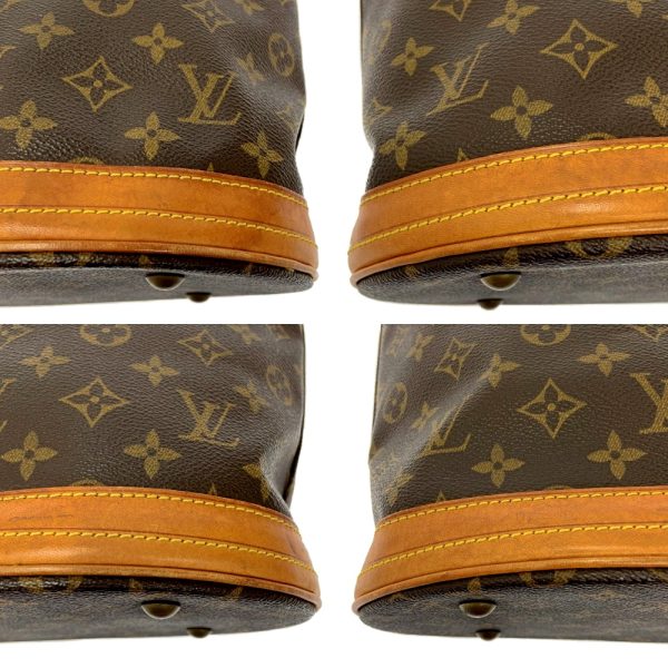 173759 6 Louis Vuitton Monogram Bucket PM Handbag Brown