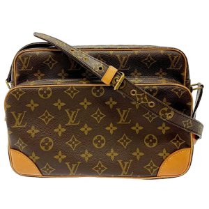 173941 1 Louis Vuitton Blois Monogram Shoulder Bag Brown