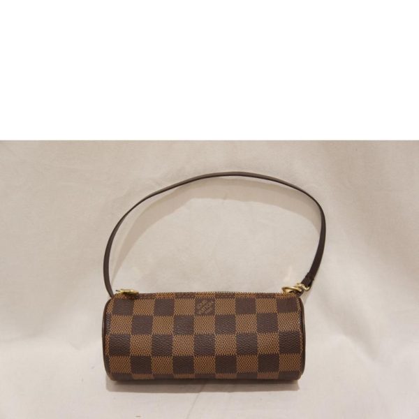 17407 6 Louis Vuitton Papillon 30 Handbag Damier Ebene