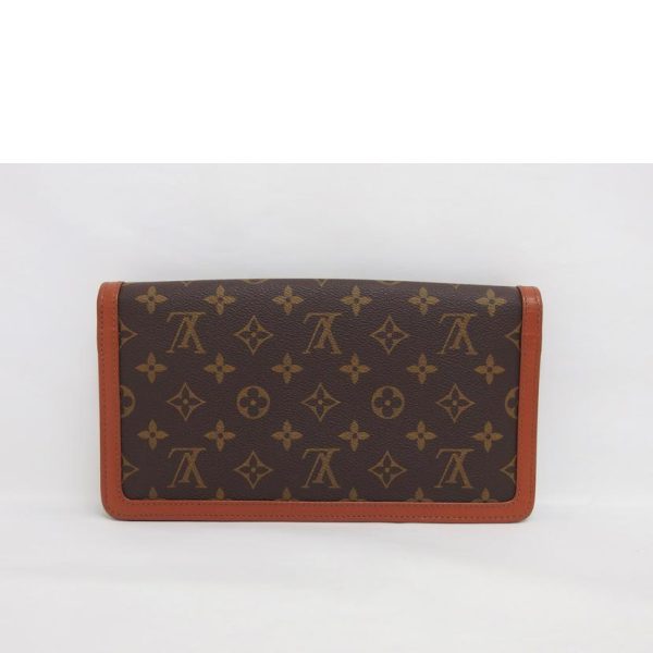 17418 2 Louis Vuitton Pochette Dame PM Bag Monogram Canvas Brown