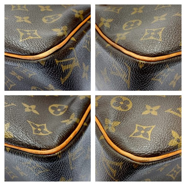 174277 7 Louis Vuitton Monogram City GM Shoulder Bag Brown