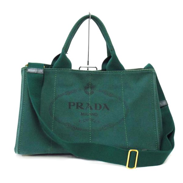 17442 1 PRADA 2Way Bag Kanapa Black