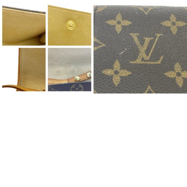 174543 10 c LOUIS VUITTON Monogram PVC Batignolles Horizontal Shoulder Bag Brown