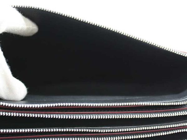 1746 Celine Trio Leather Shoulder Bag Black