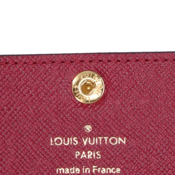 17463 6 Louis Vuitton Multicle Monogram Wallet Fuchsia Pink