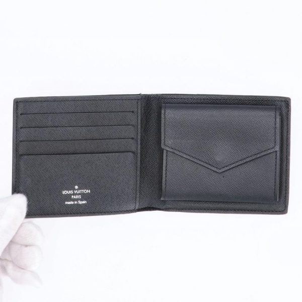 17466 3 Louis Vuitton Portefeuil Marco NM Damier Graphite Wallet