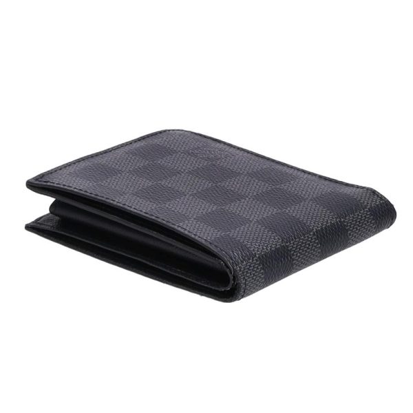 17466 4 Louis Vuitton Portefeuil Marco NM Damier Graphite Wallet