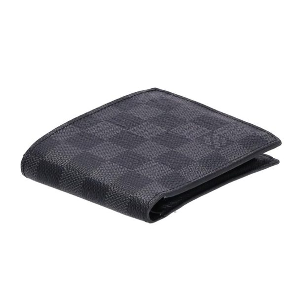 17466 5 Louis Vuitton Portefeuil Marco NM Damier Graphite Wallet