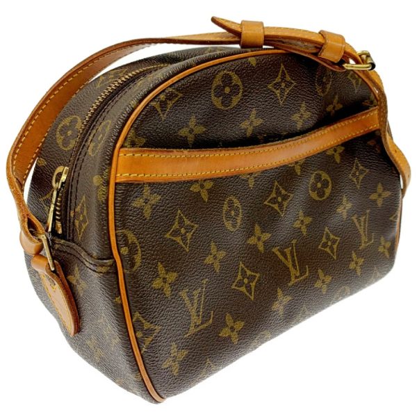 175085 2 Louis Vuitton Monogram Blois Shoulder Bag Brown