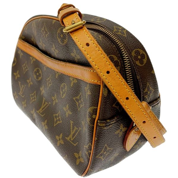 175085 3 Louis Vuitton Monogram Blois Shoulder Bag Brown