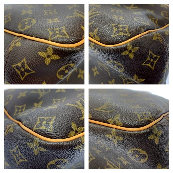 175111 7 Louis Vuitton Monogram Deauville Handbag Brown