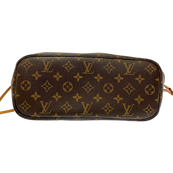 175145 6 Louis Vuitton Monogram Neverfull PM Shoulder Bag Brown