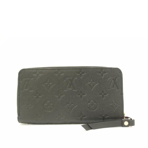 17519 2 Louis Vuitton Zippy Wallet Bag Empreinte Noir