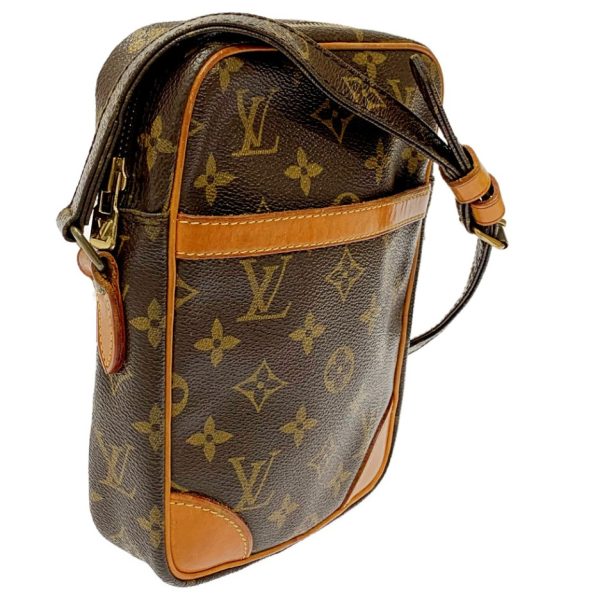 175355 2 Louis Vuitton Monogram Danube Shoulder Bag Brown