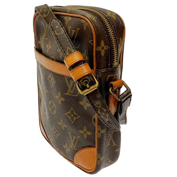 175355 3 Louis Vuitton Monogram Danube Shoulder Bag Brown