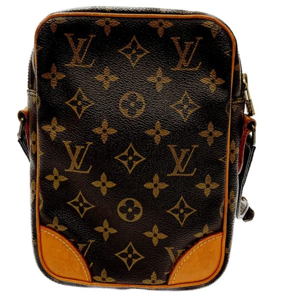 175355 4 Louis Vuitton Monogram Danube Shoulder Bag Brown