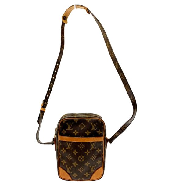 175355 5 Louis Vuitton Monogram Danube Shoulder Bag Brown