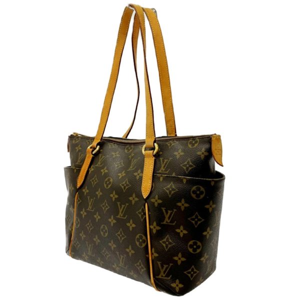 176018 3 Louis Vuitton Monogram Totally PM Shoulder Bag Brown