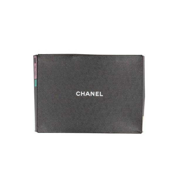 17605 5 Chanel Matelasse Nylon Clutch Bag Black