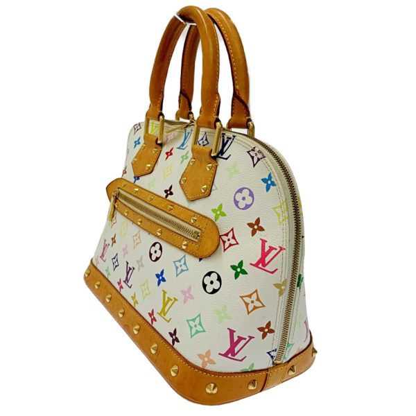 176053 3 Louis Vuitton Monogram Multicolor Alma PM Handbag Bron