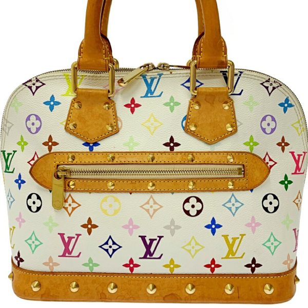 176053 4 Louis Vuitton Monogram Multicolor Alma PM Handbag Bron