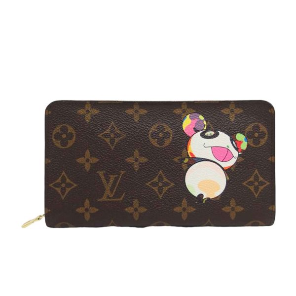 17616 1 Louis Vuitton Portomone Gip Wallet Monogram Panda Brown